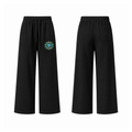 Reddish Sapphires  Wide Leg Cotton Joggers