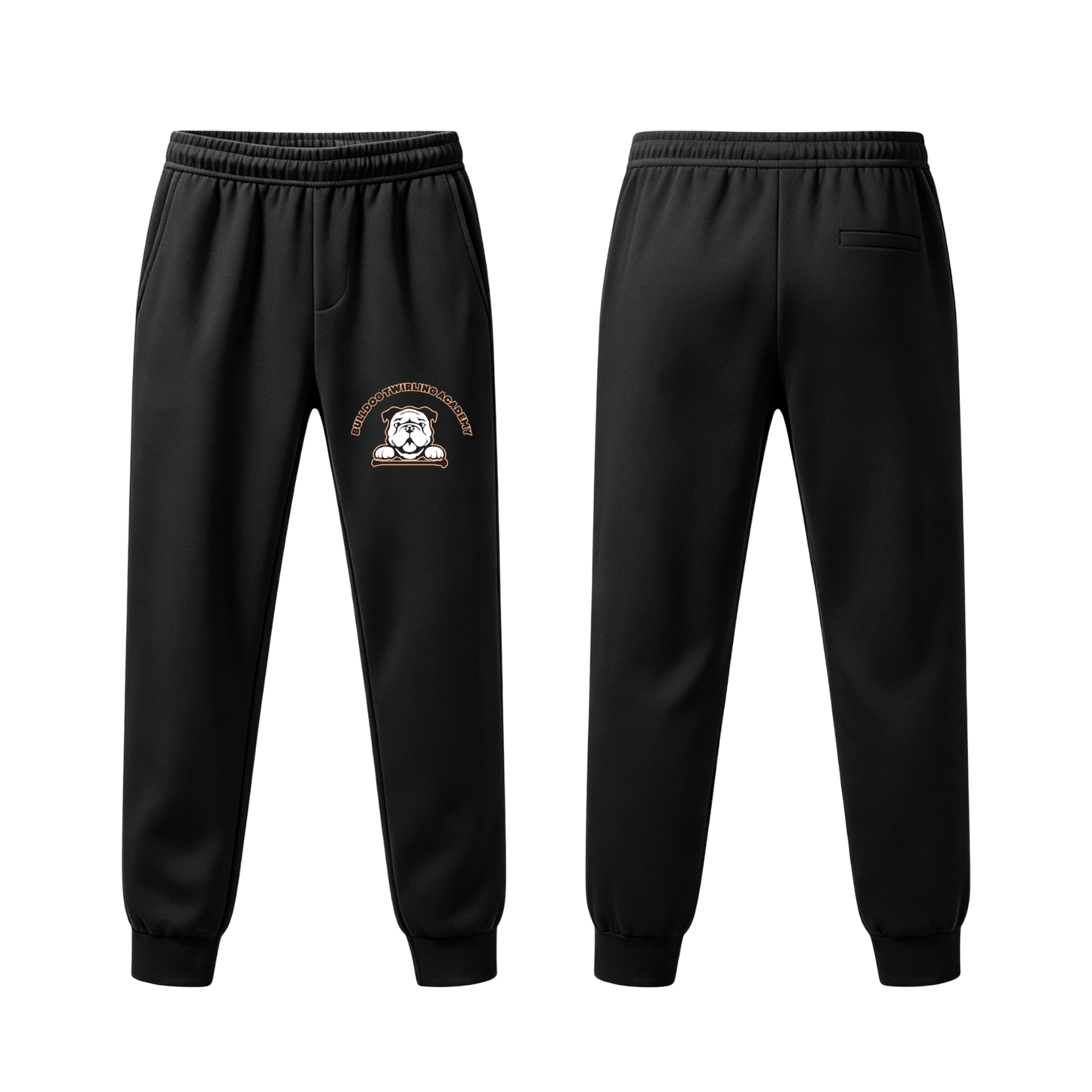 Bulldog Twirling Academy Cotton Joggers