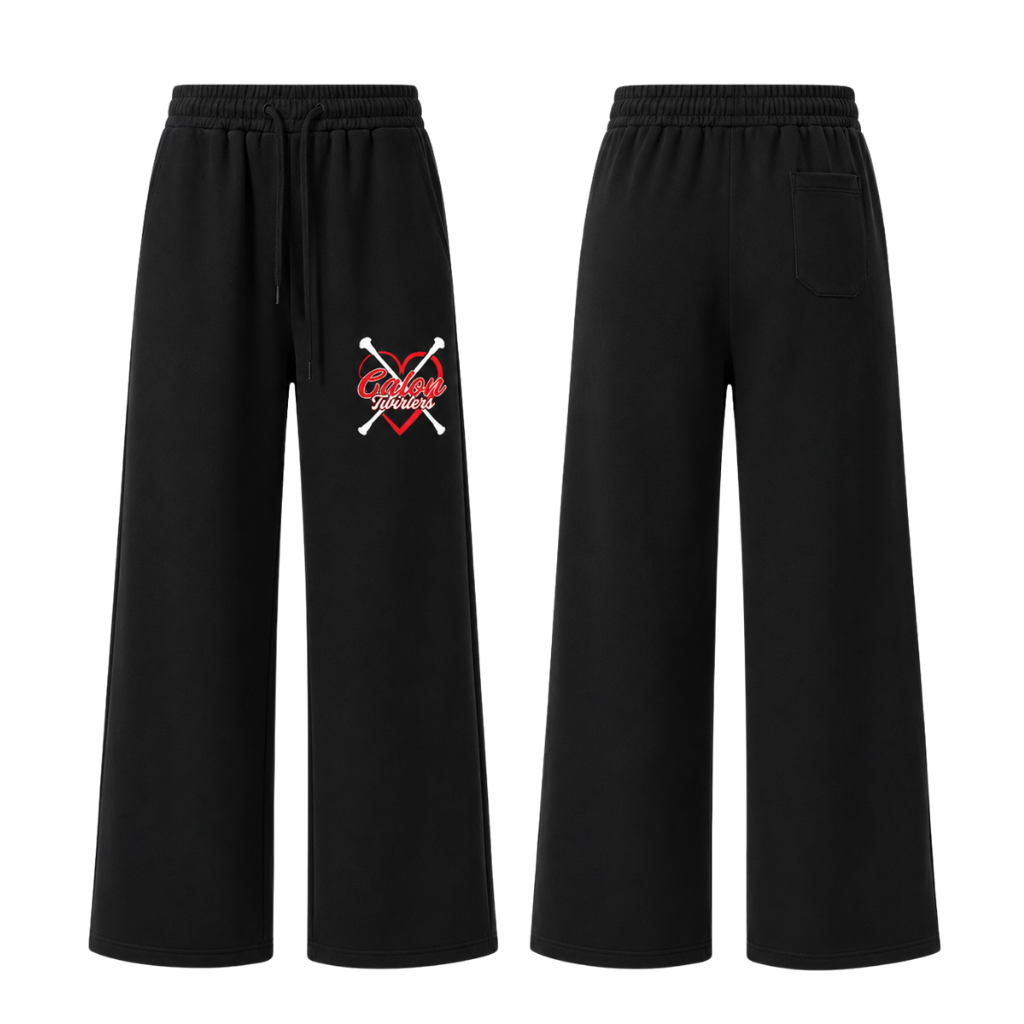 Calon Twirlers  Wide Leg Cotton Joggers