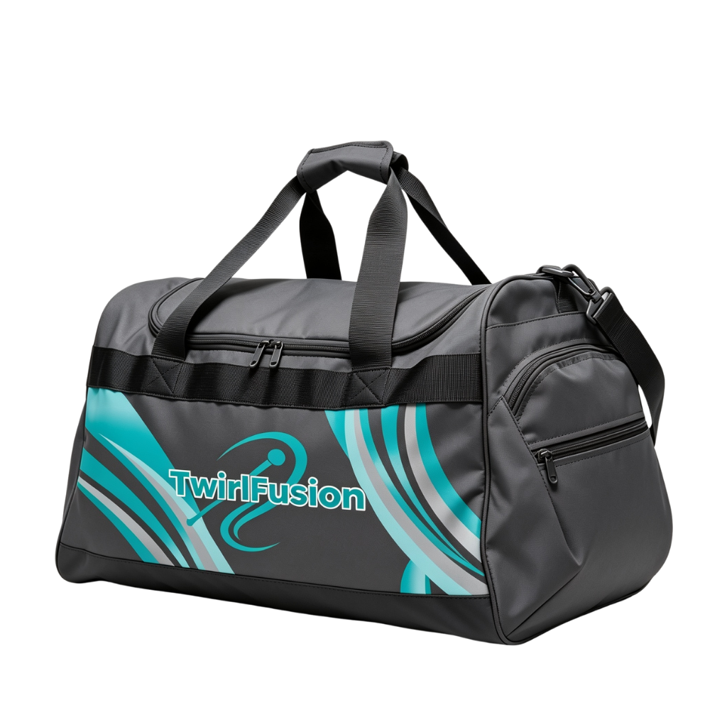 Twirl Fusion Sublimated Luggage Bag