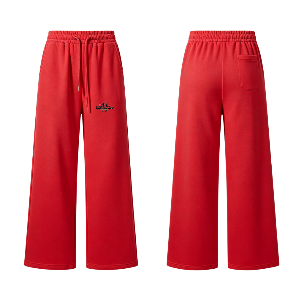 Leeds Baton Rouge Wide Leg Cotton Joggers