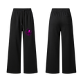Lincoln Twirl Team Wide Leg Cotton Joggers