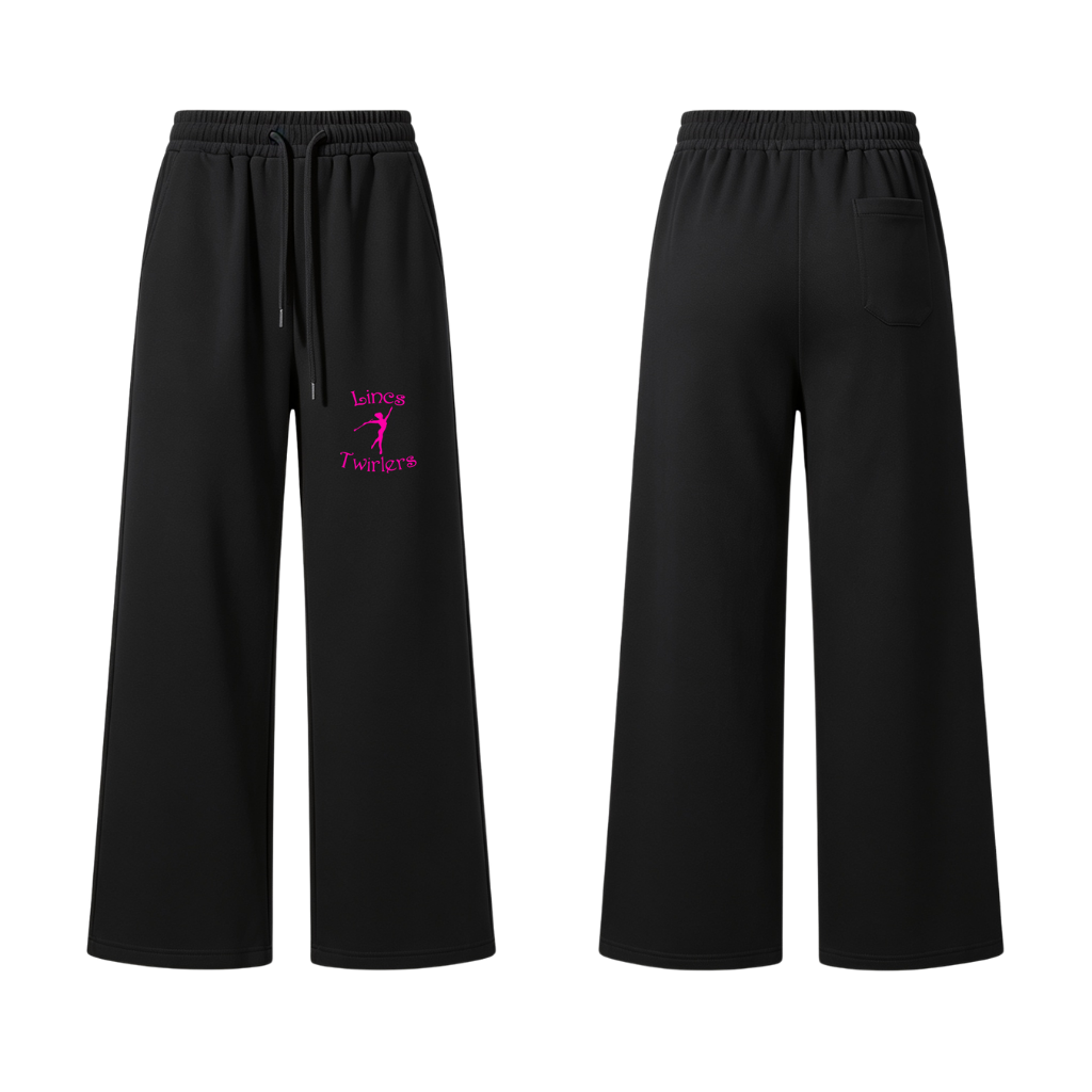 Lincs Twirlers Wide Leg Cotton Joggers