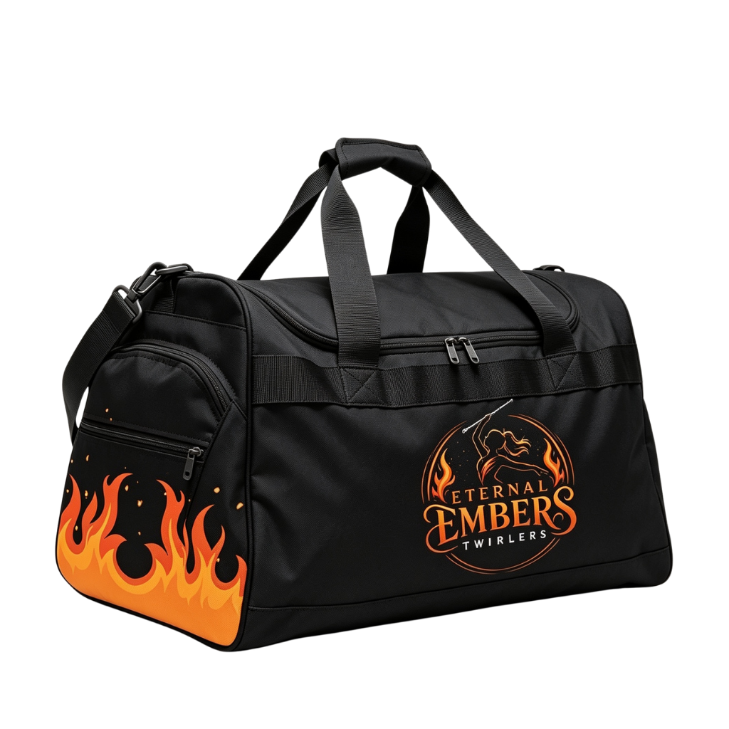 Eternal Embers Twirlers Sublimated Luggage Bag