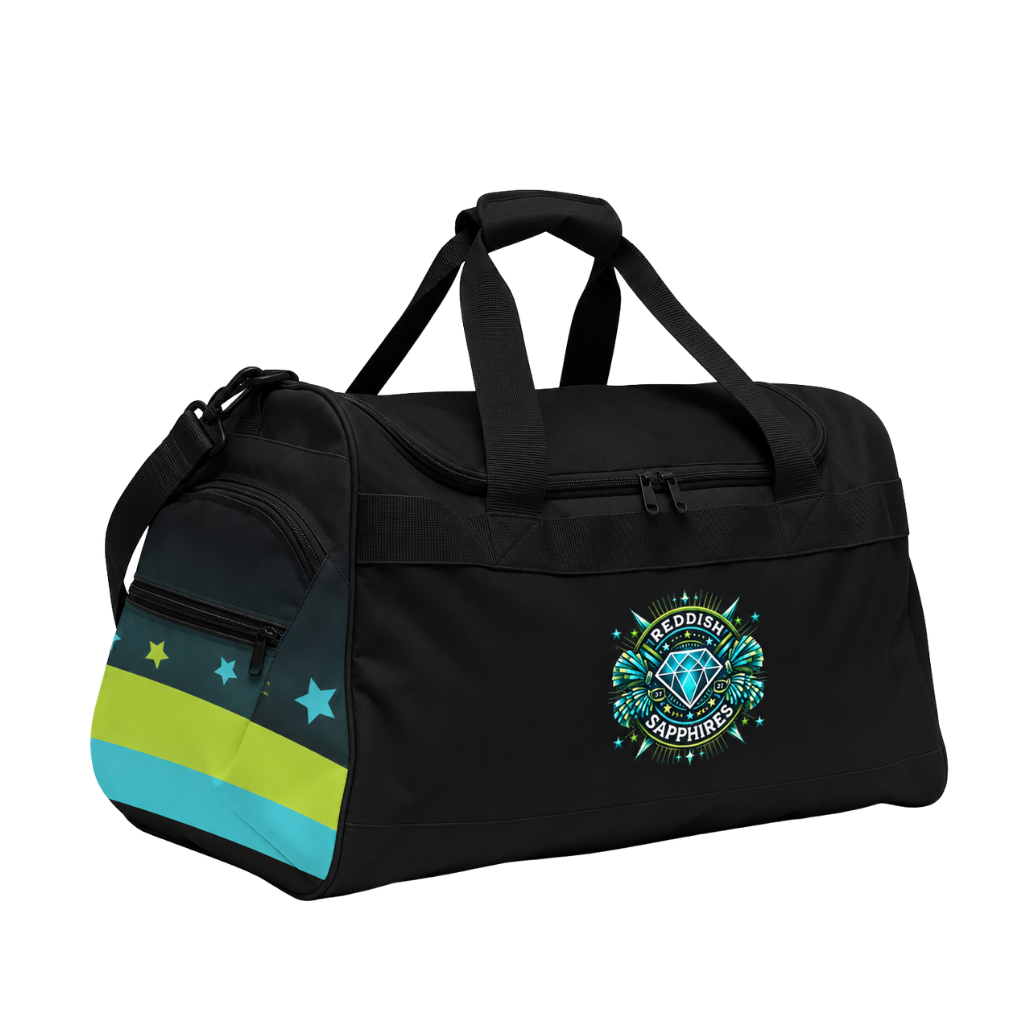 Reddish Sapphires  Sublimated Luggage Bag