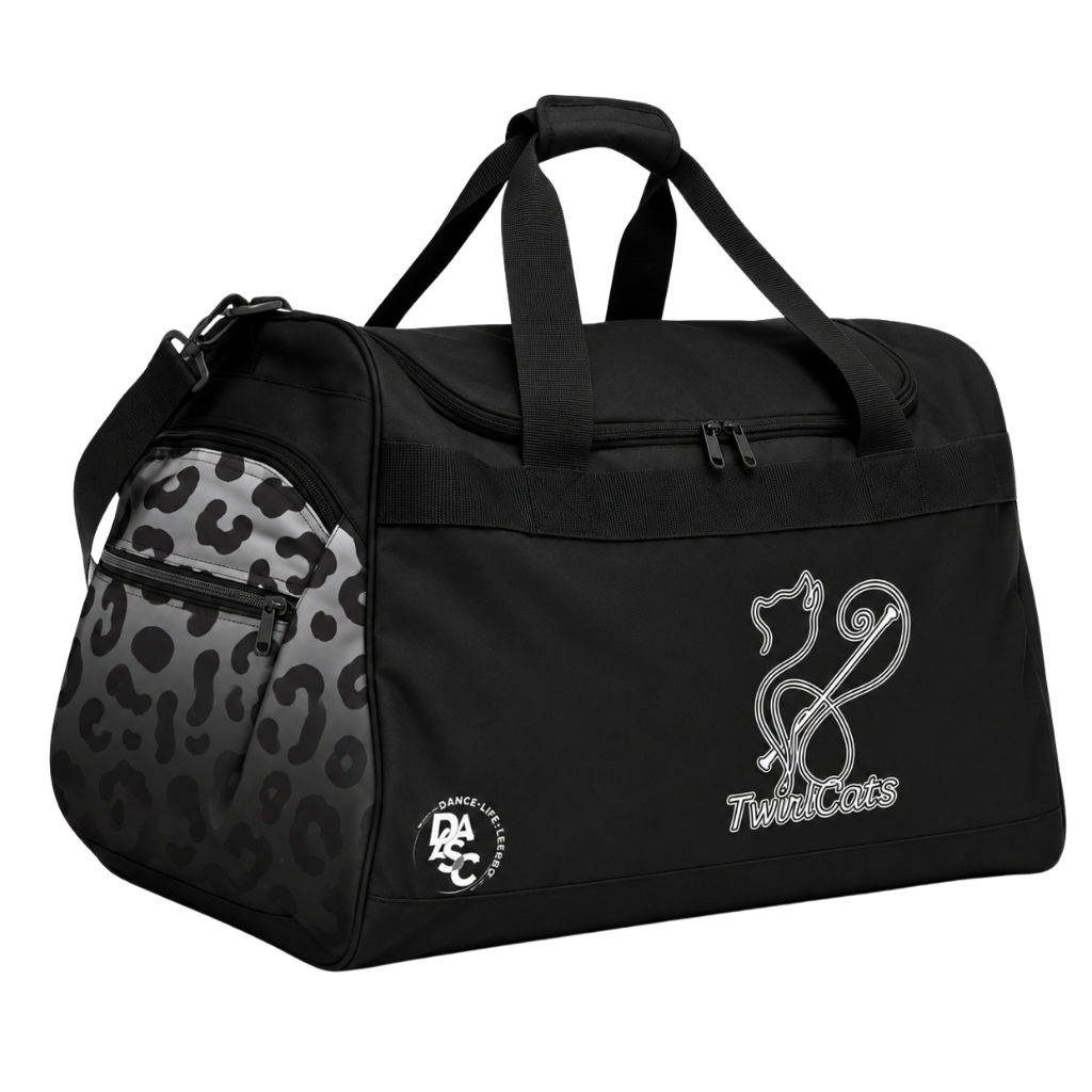 TwirlCats  Sublimated Luggage Bag