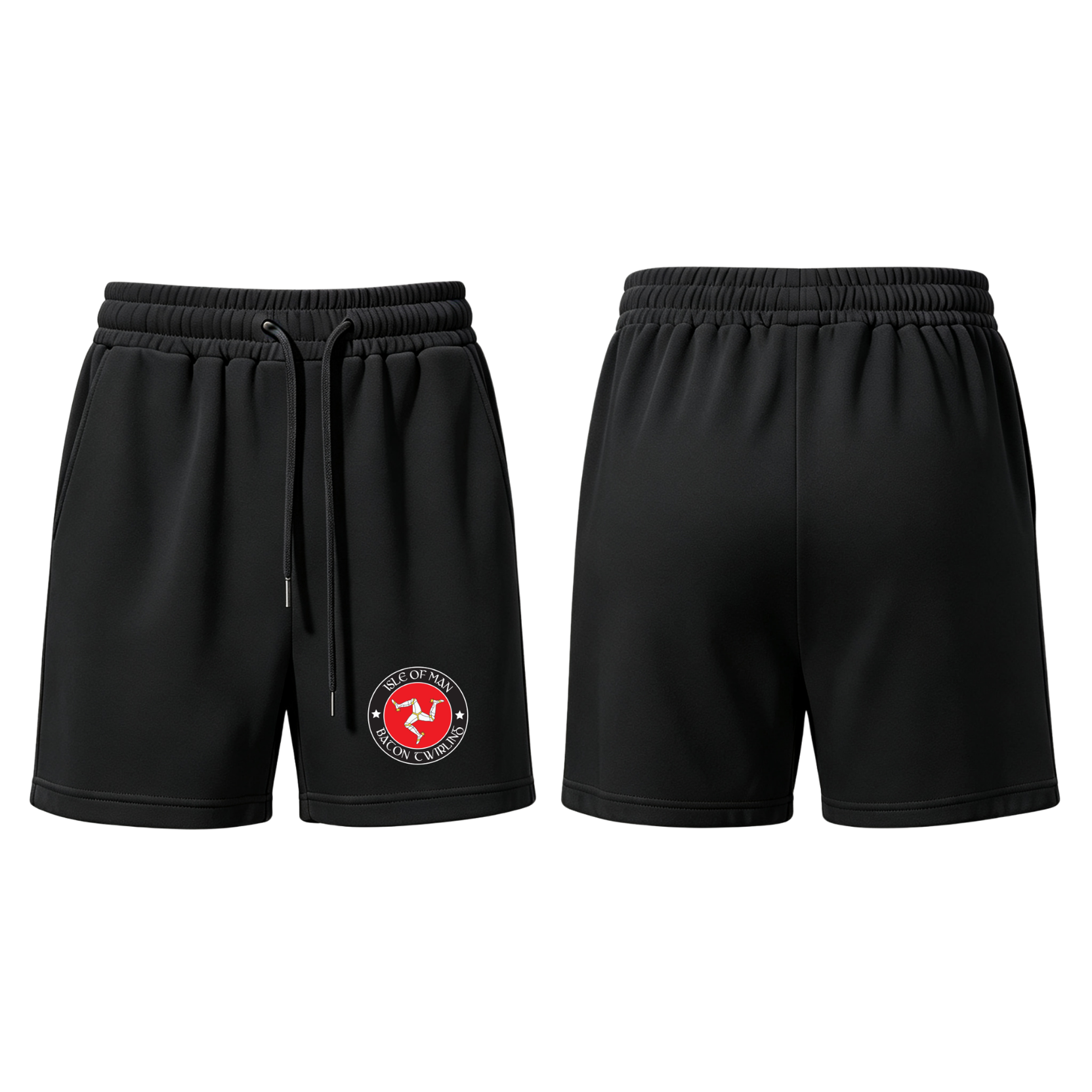 Isle of Man Baton Twirling Cotton Shorts
