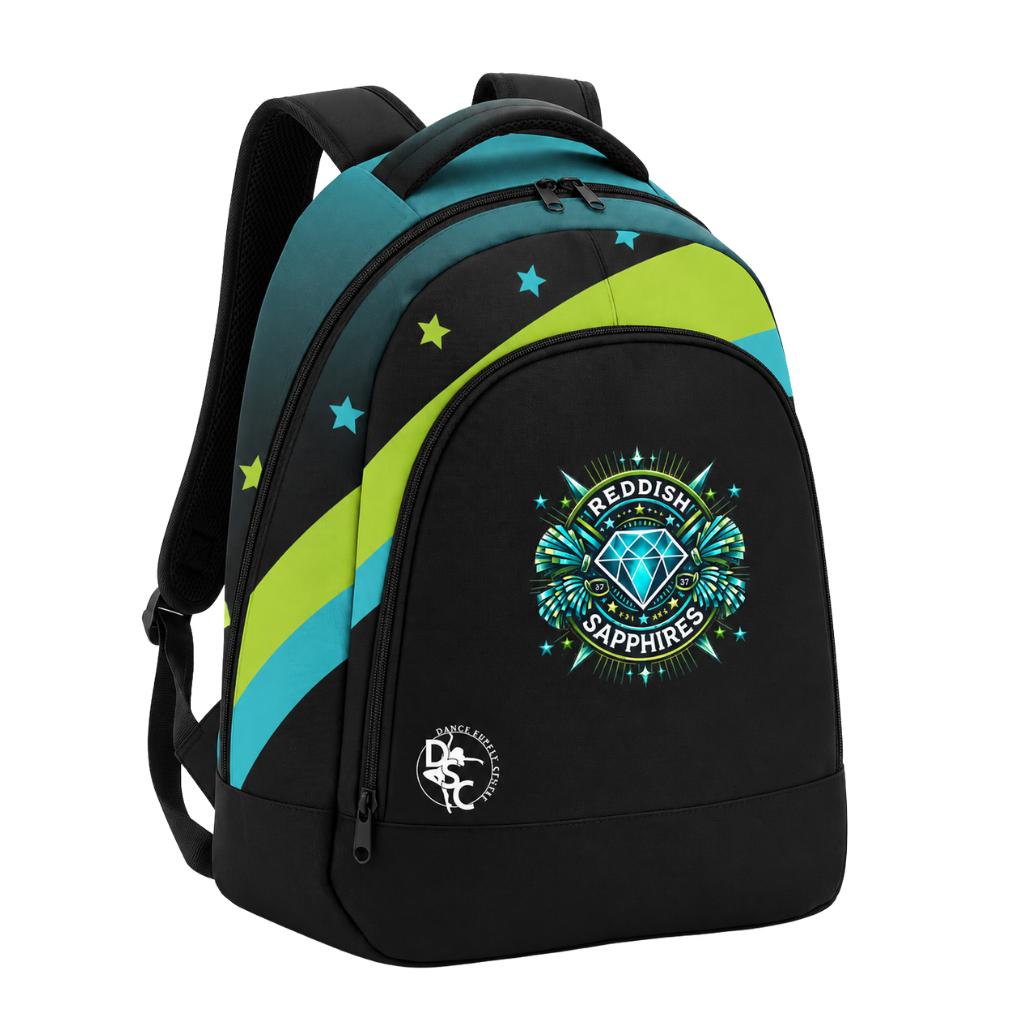 Reddish Sapphires  Sublimated Rucksack