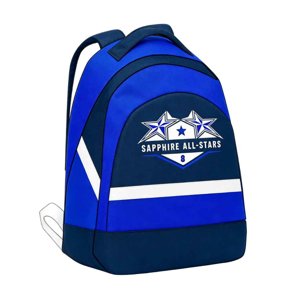Sapphire All Stars Sublimated Rucksack