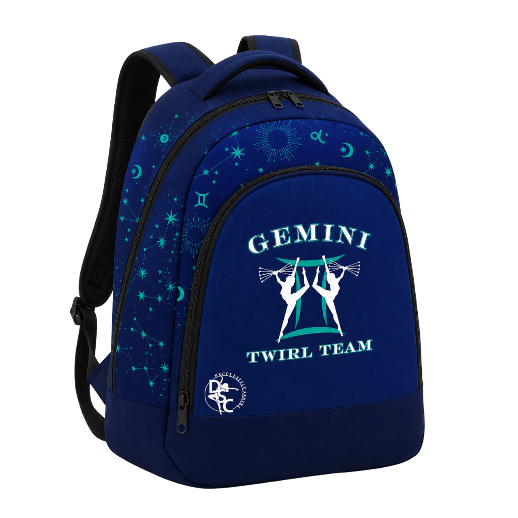 Gemini Twirl Team  Sublimated Rucksack
