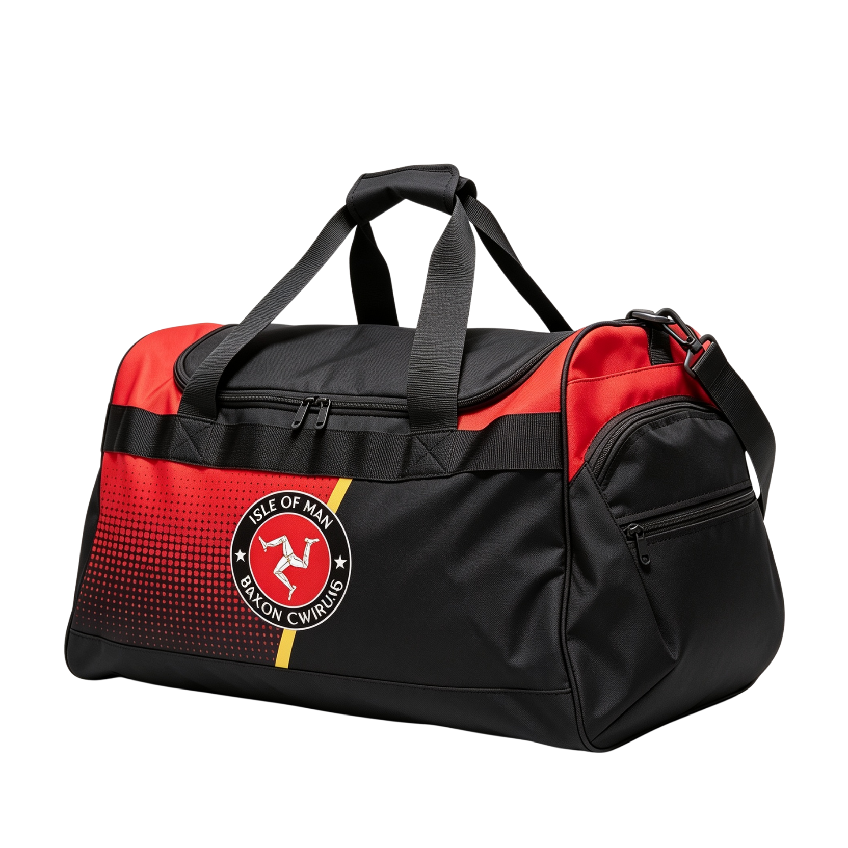 Isle of Man Baton Twirling Sublimated Luggage Bag