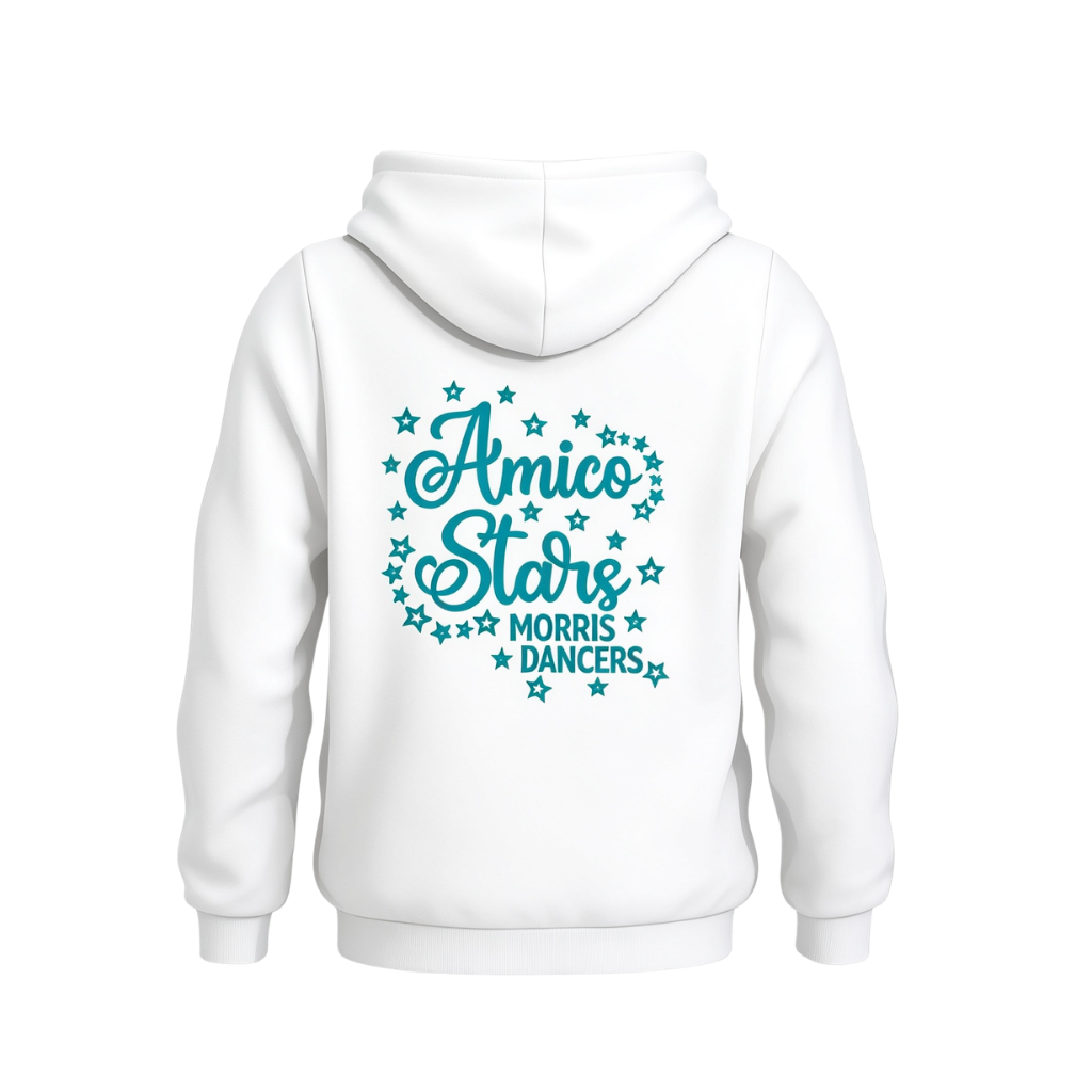 Amico Stars Morris Dancers Cotton Hoody