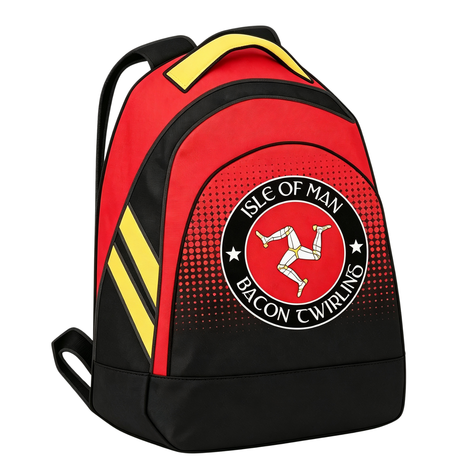 Isle of Man Baton Twirling Sublimated Rucksack