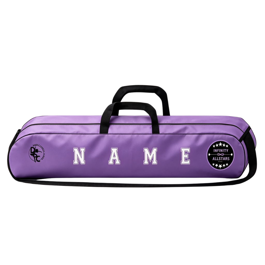 Infinity All Stars Original - Purple with Black Straps Baton Bag