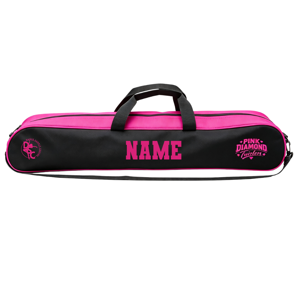 Pink Diamond Twirlers Baton Bag