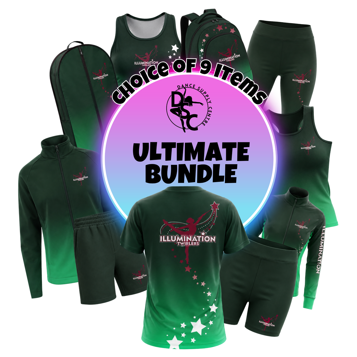 Illumination Twirlers Sparkle Ultimate Bundle