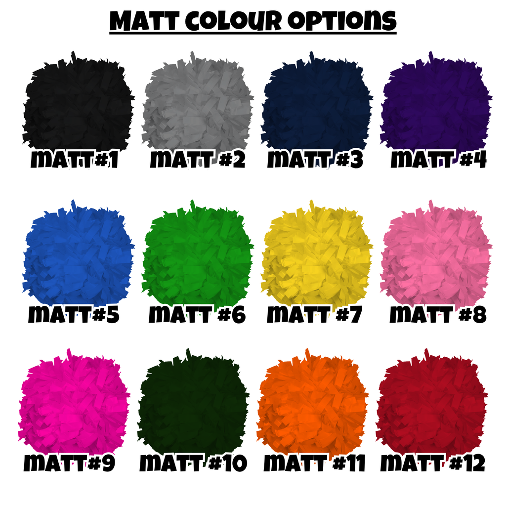 Custom Cheer Pom's