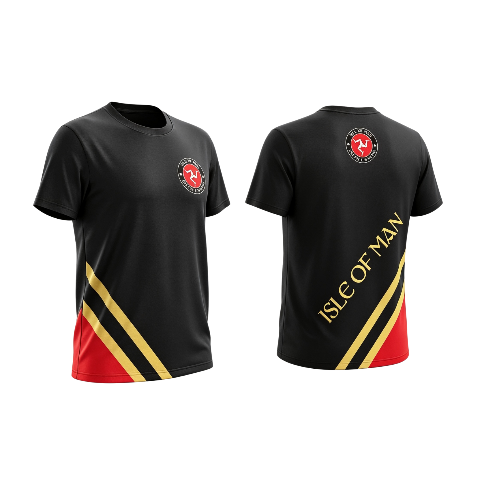 Isle of Man Baton Twirling Sublimated Dri-Fit T-Shirt