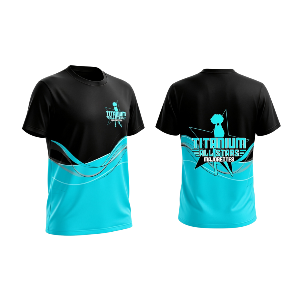 Titanium All Stars Majorettes Sublimated Dri-Fit T-Shirt