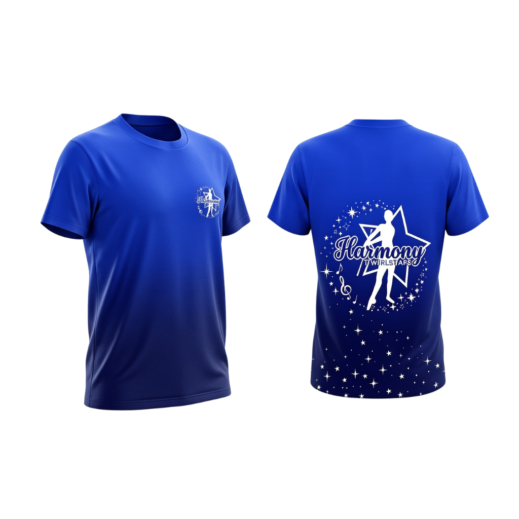 Harmony Twirlstars Sublimated Dri-Fit T-Shirt (Dancer)