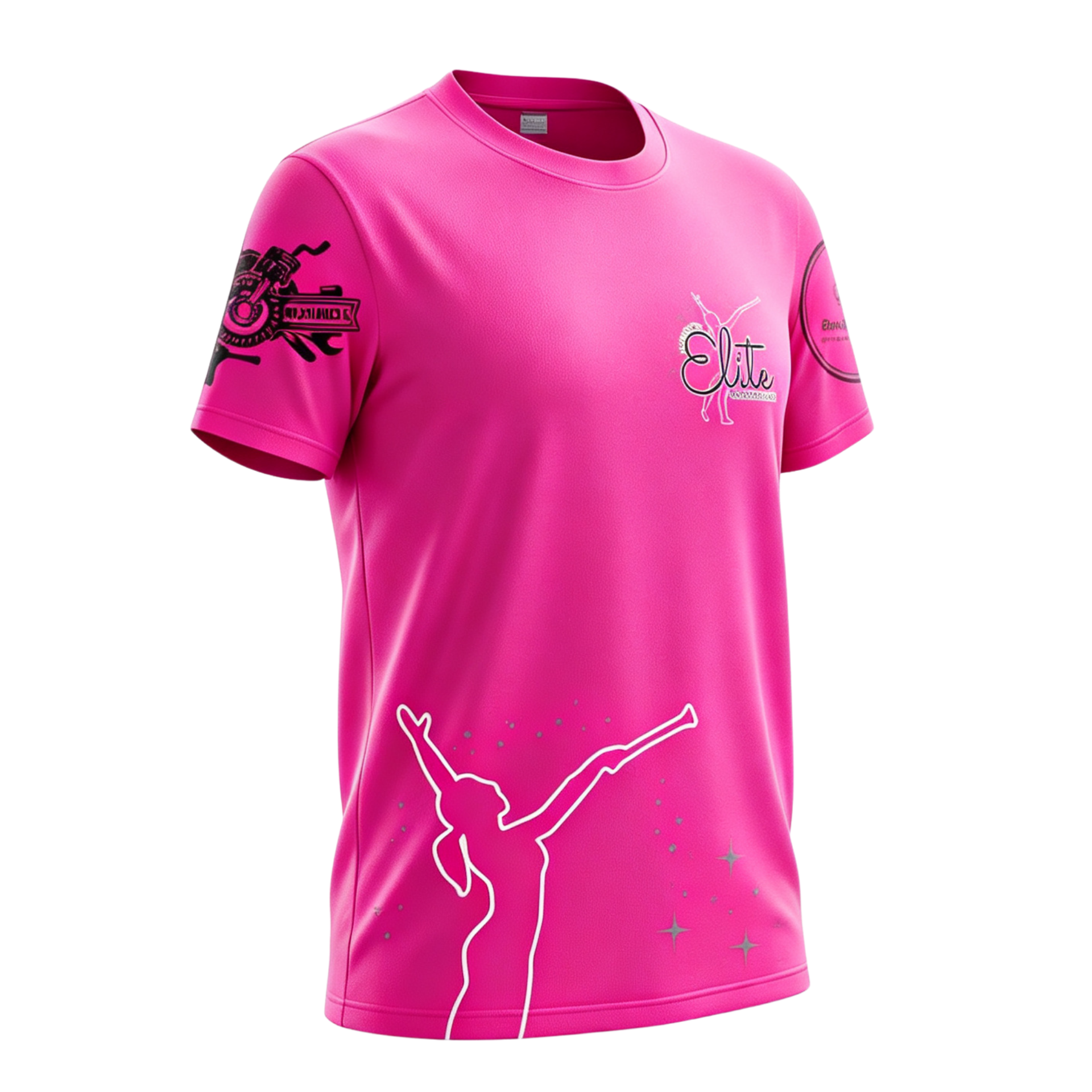 Barnsley Elite Majorettes Sublimated Dri-Fit T-Shirt - Pink