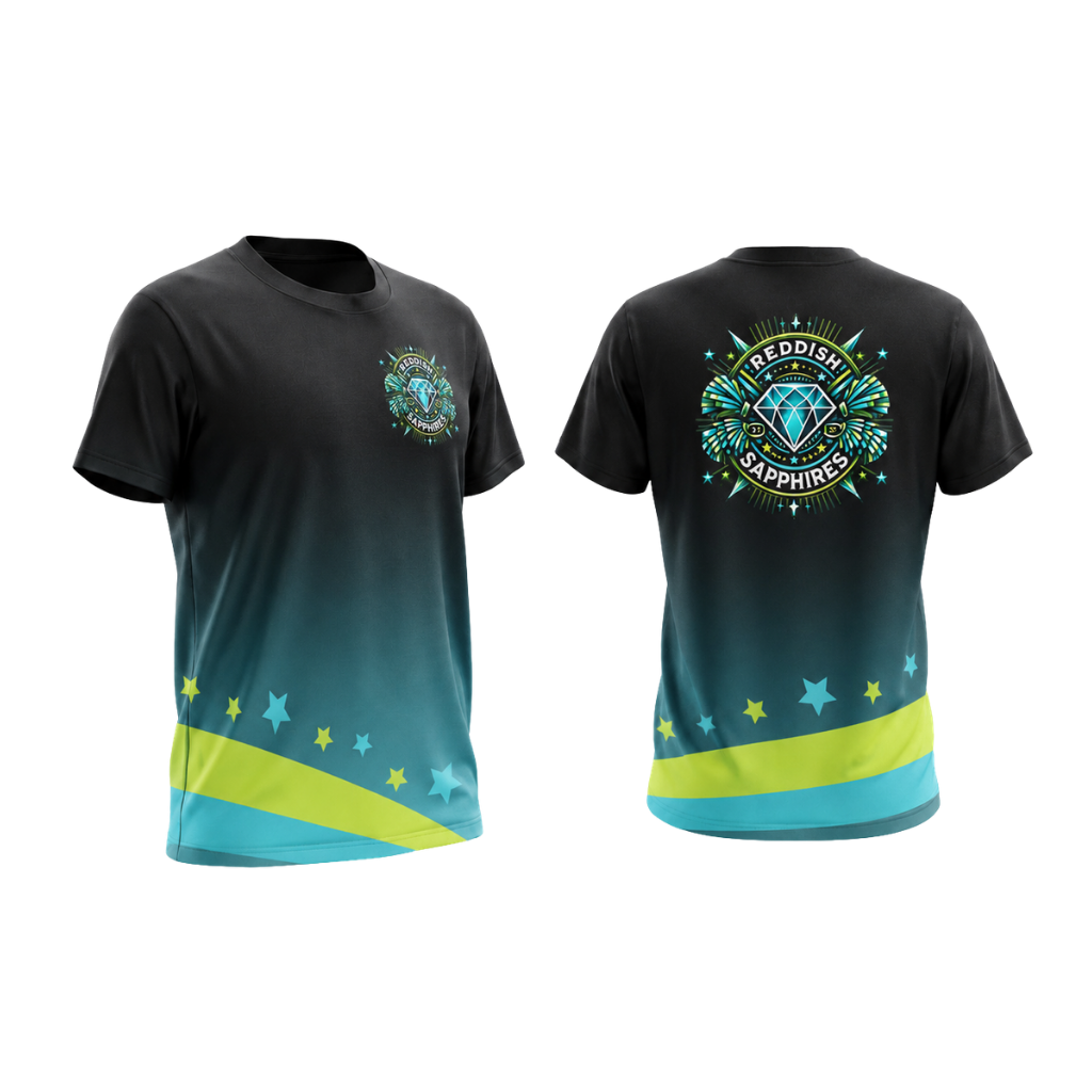 Reddish Sapphires  Sublimated Dri-Fit T-Shirt