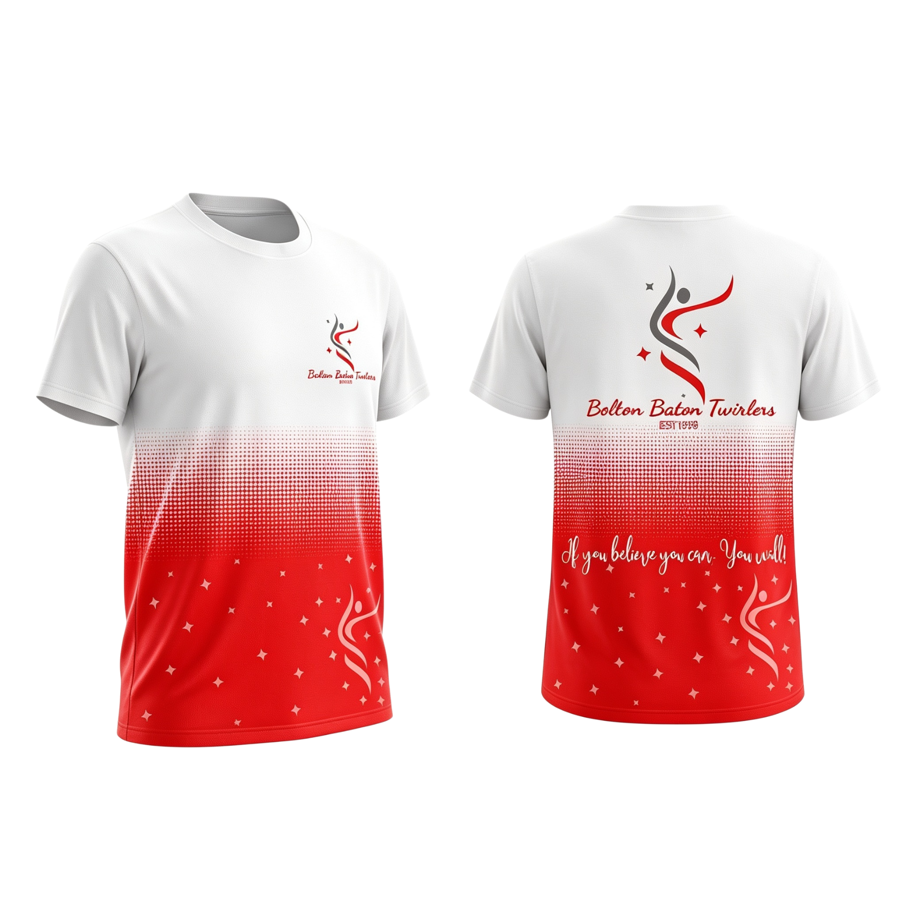 Bolton Baton Twirlers Sublimated Dri-Fit T-Shirt