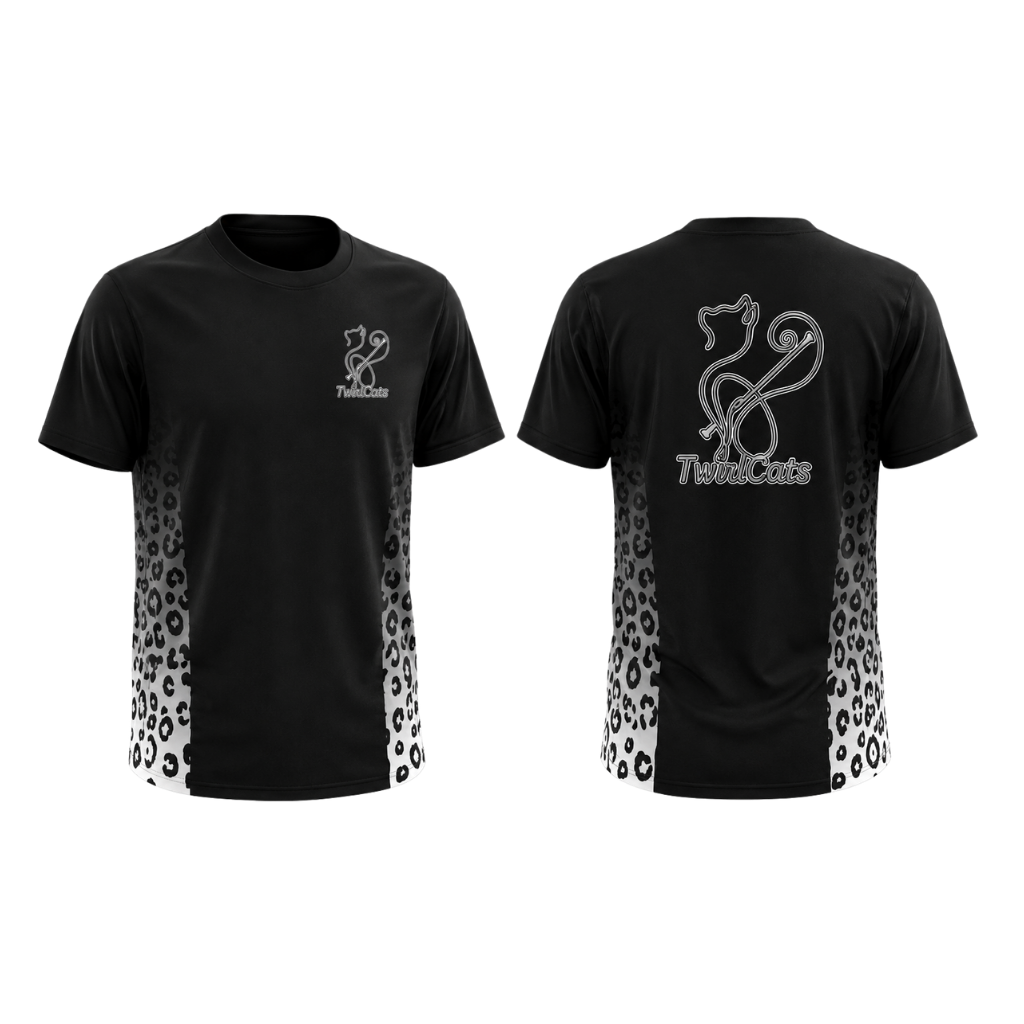TwirlCats  Sublimated Dri-Fit T-Shirt