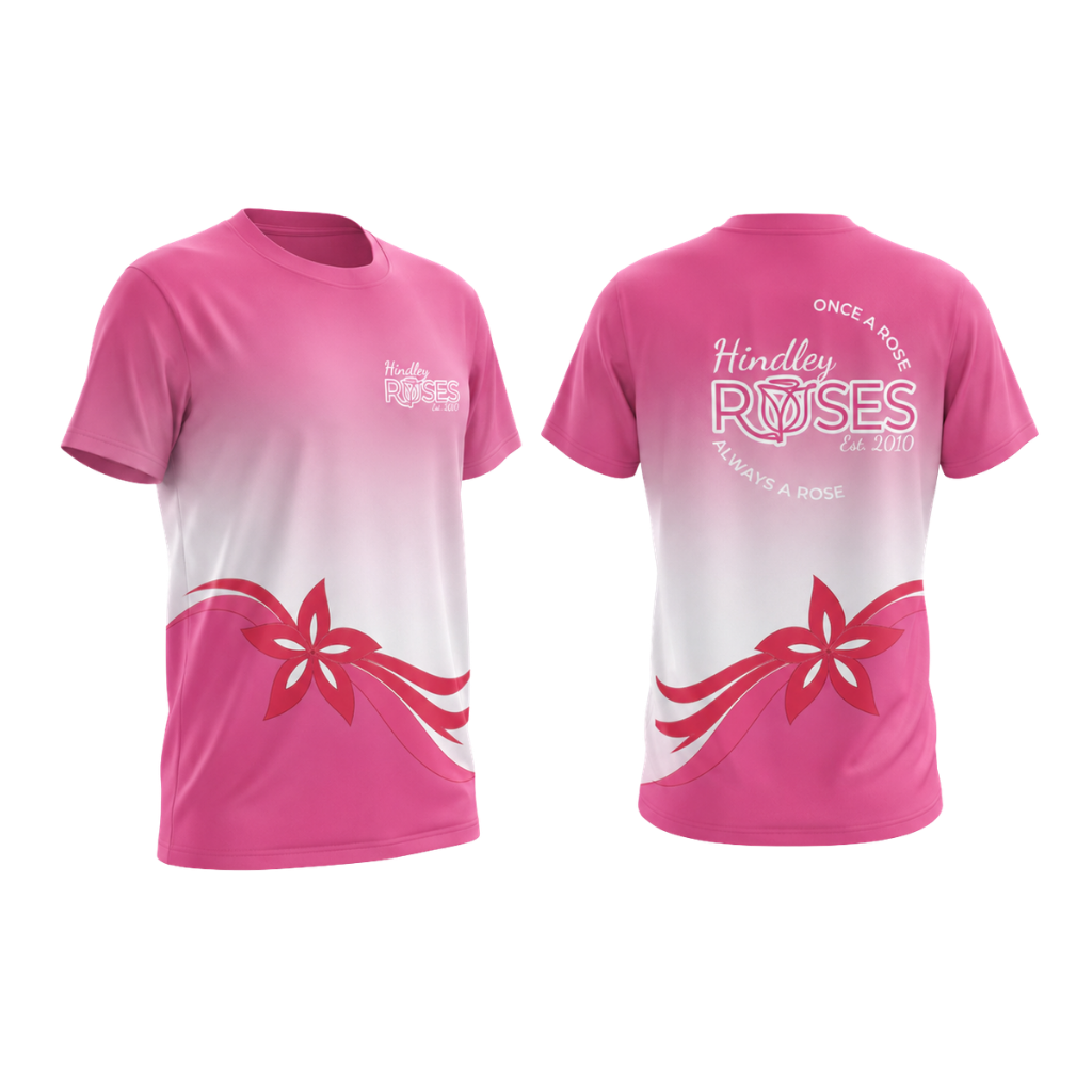 Hindley Roses Morris Dancers  Sublimated Dri-Fit T-Shirt