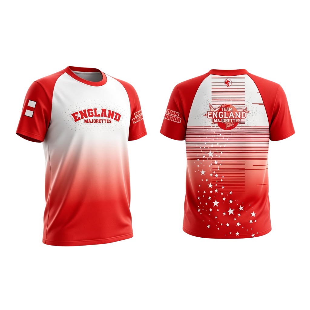 Team England  Sublimated Dri-Fit T-Shirt - Design 2