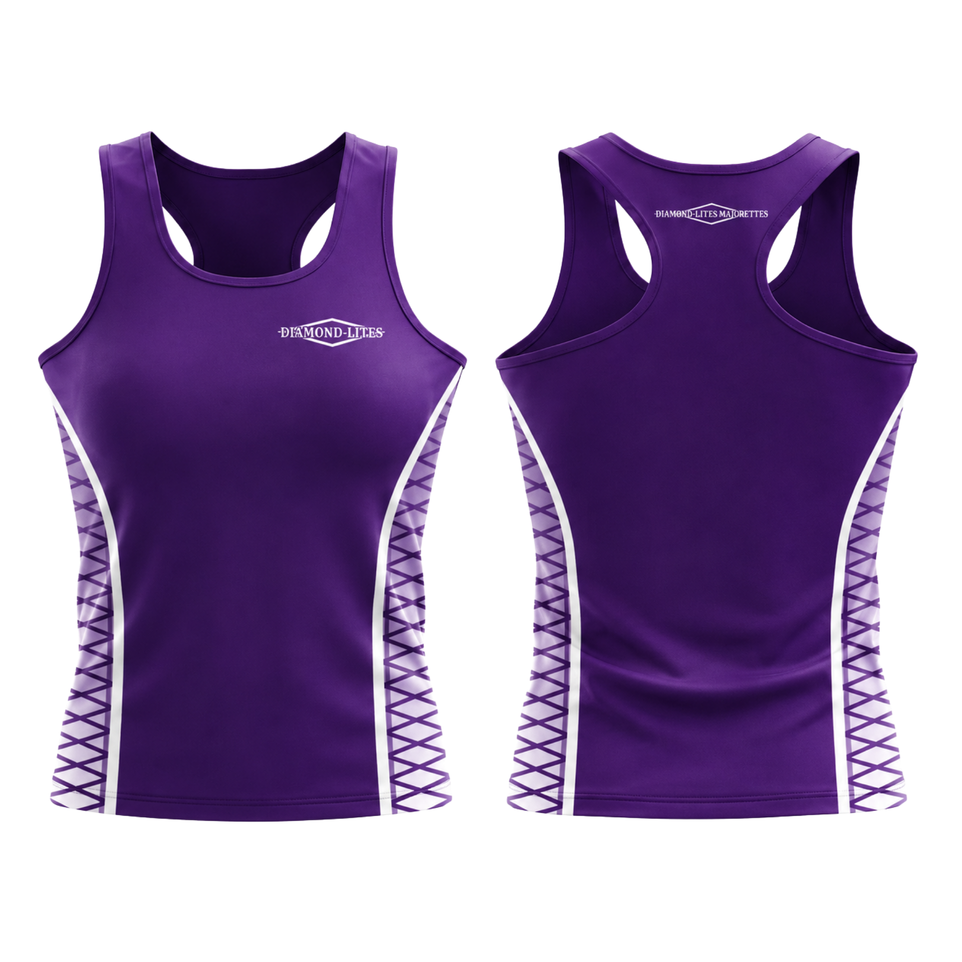 Diamond-lites  Sublimated Dri-Fit Racer Back Vest