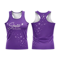 Starlite Twirlers Sublimated Dri-Fit Racer Back Vest