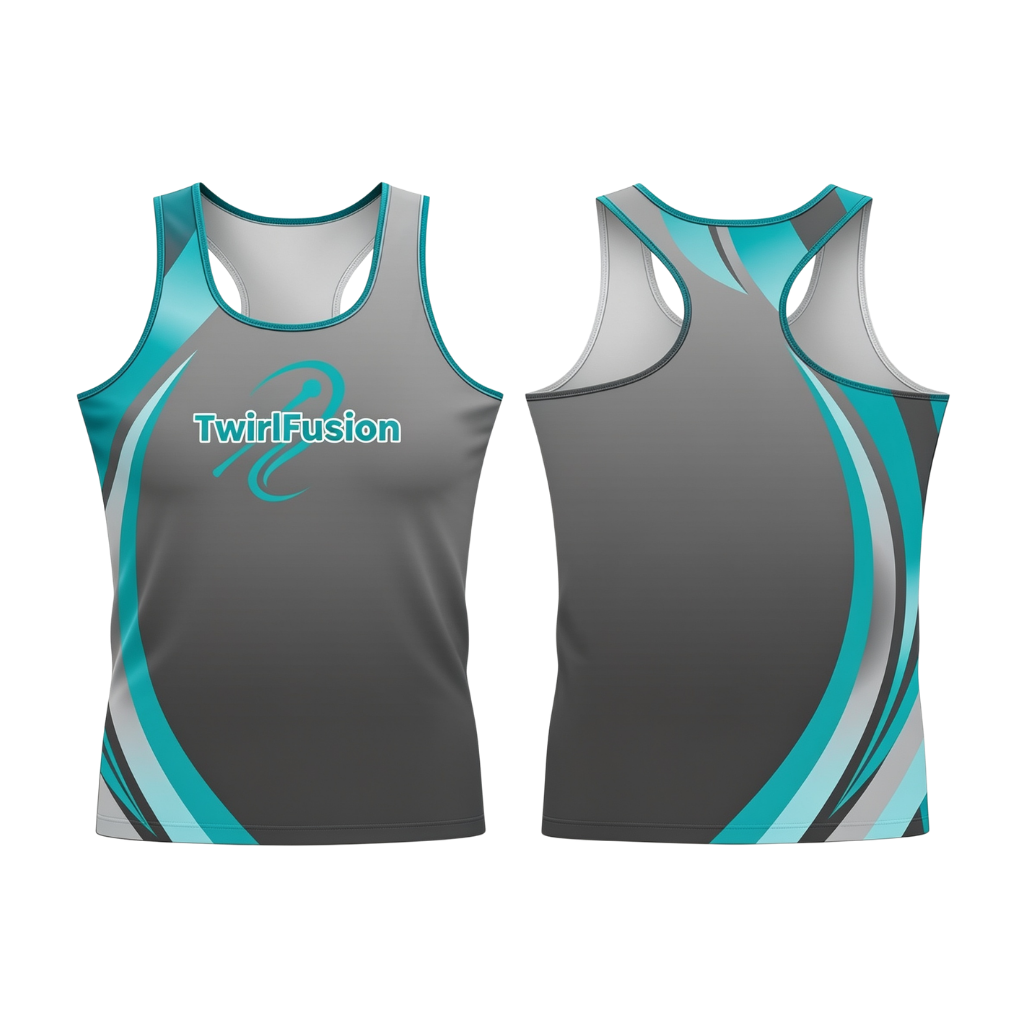 Twirl Fusion Sublimated Dri-Fit Racer Back Vest