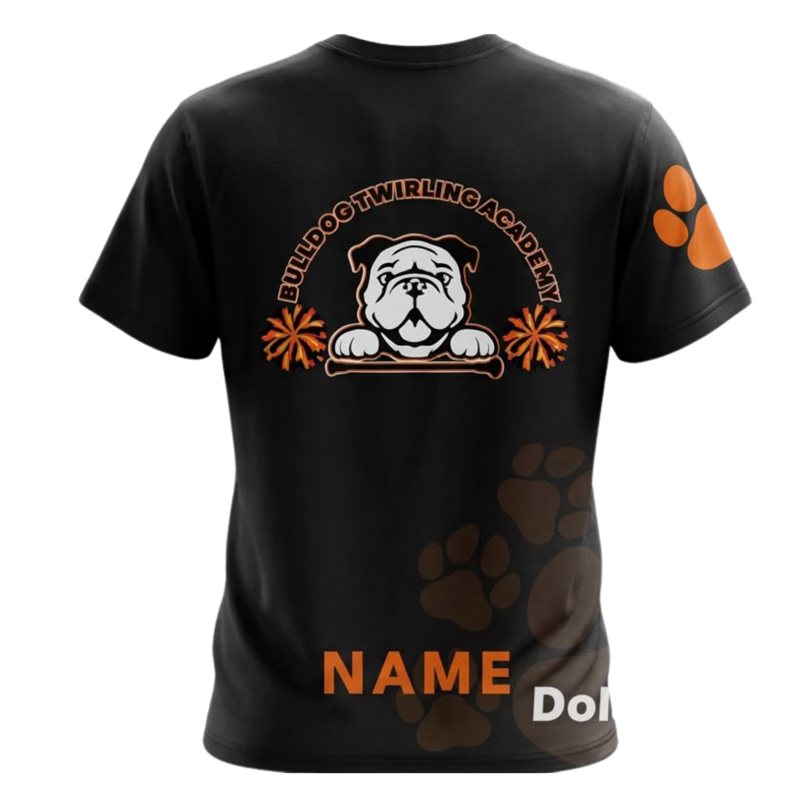 Bulldog Twirling Academy Sublimated Dri-Fit T-Shirt
