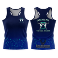 Gemini Twirl Team  Sublimated Dri-Fit Racer Back Vest