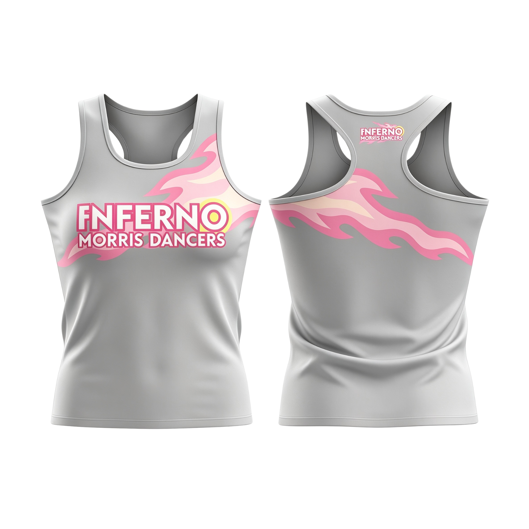 Inferno Morris Dancers Sublimated Dri-Fit Racer Back Vest