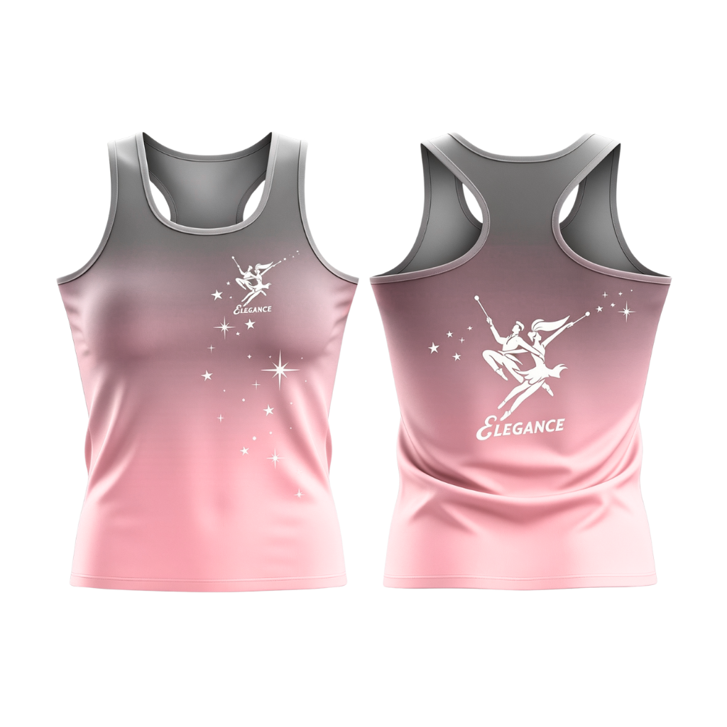 Elegance Dance Team Sublimated Dri-Fit Racer Back Vest