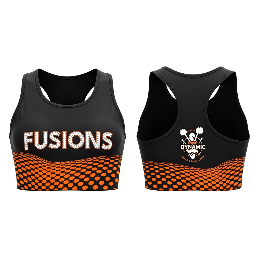 Leeds Dynamic Fusions Sublimated Lycra Crop Top