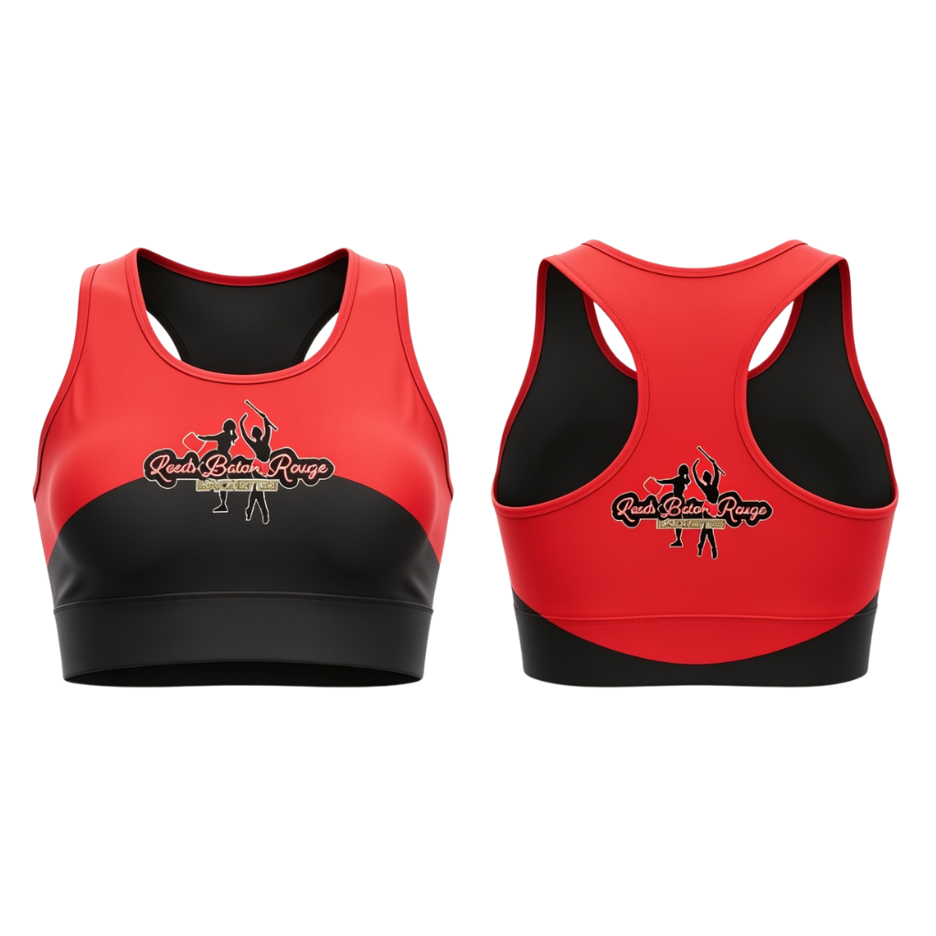 Leeds Baton Rouge Sublimated Lycra Crop Top