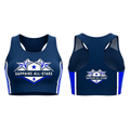 Sapphire All Stars Sublimated Lycra Crop Top