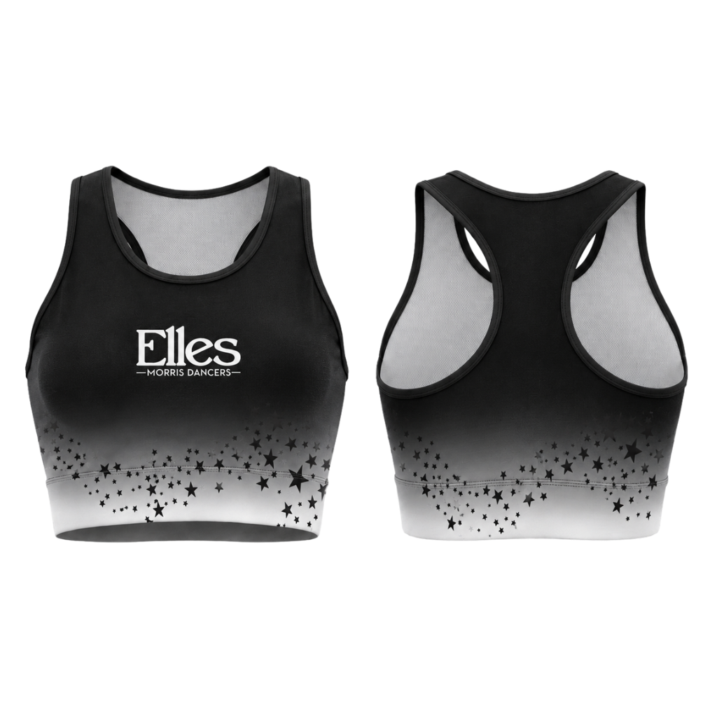 Amberelles Morris Dancers  Sublimated Lycra Crop Top