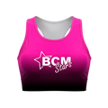 BCM Stars Sublimated Lycra Crop Top