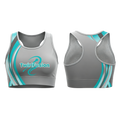 Twirl Fusion Sublimated Lycra Crop Top
