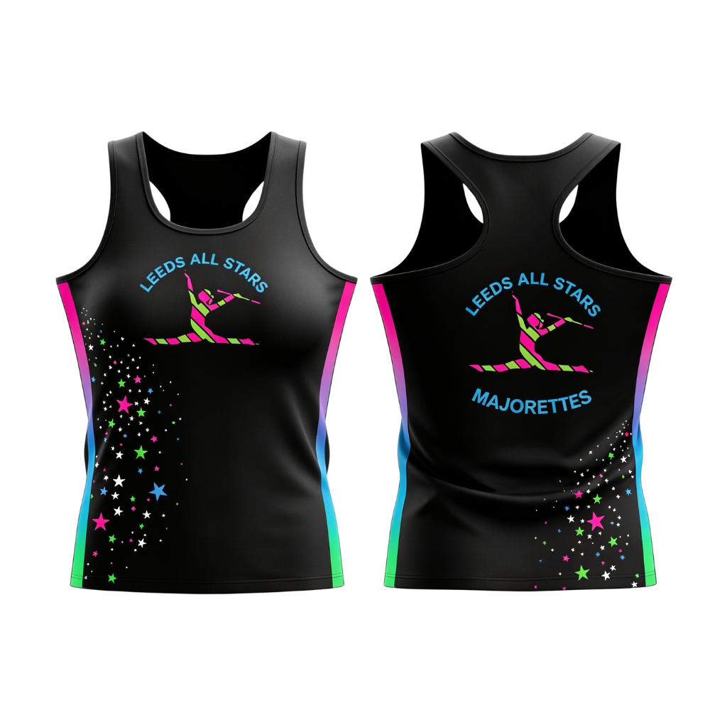 Leeds All Stars Sublimated Dri-Fit Racer Back Vest