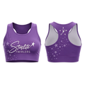 Starlite Twirlers Sublimated Lycra Crop Top