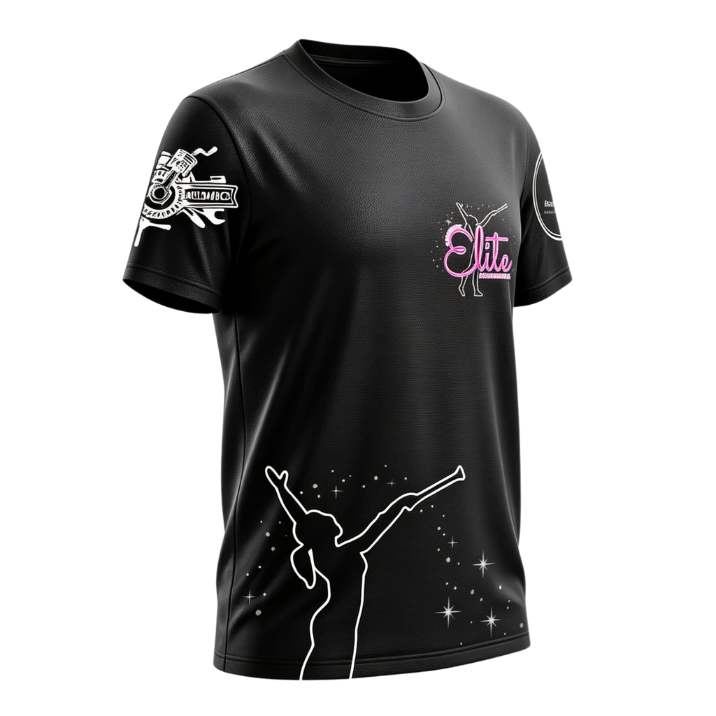 Barnsley Elite Majorettes Sublimated Dri-Fit T-Shirt - Black
