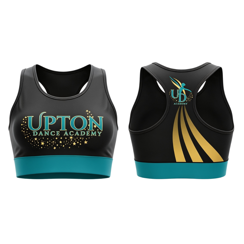 Upton Dance Academy Sublimated Lycra Crop Top