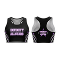Infinity All Stars New Range  Sublimated Lycra Crop Top