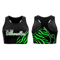 East Leeds Silhouettes Sublimated Lycra Crop Top