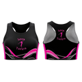 Lincs Twirlers Sublimated Lycra Crop Top